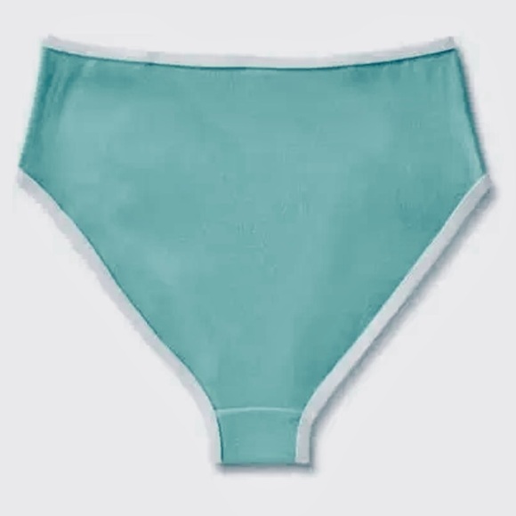 NWT [Kona Sol] Bandeau Swimsuit High Waisted Green BOTTOMS Women’s Sz XS-3XL - Picture 5 of 10